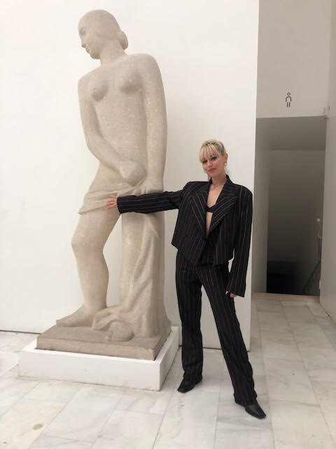 At the Triennale by night