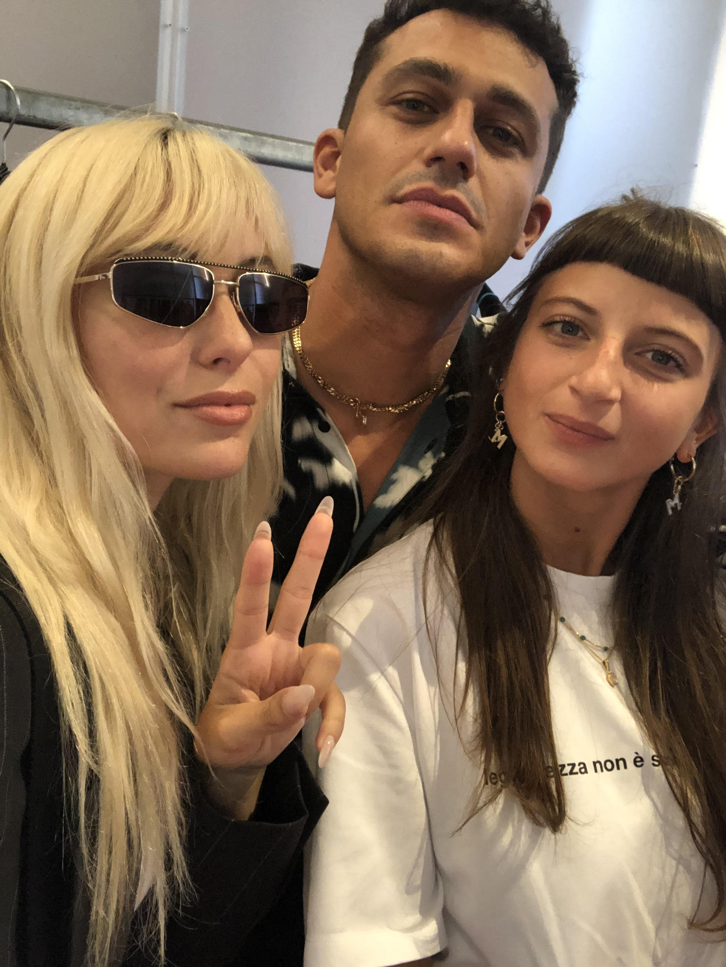 When your friends at @msgm get to dress you cute :)