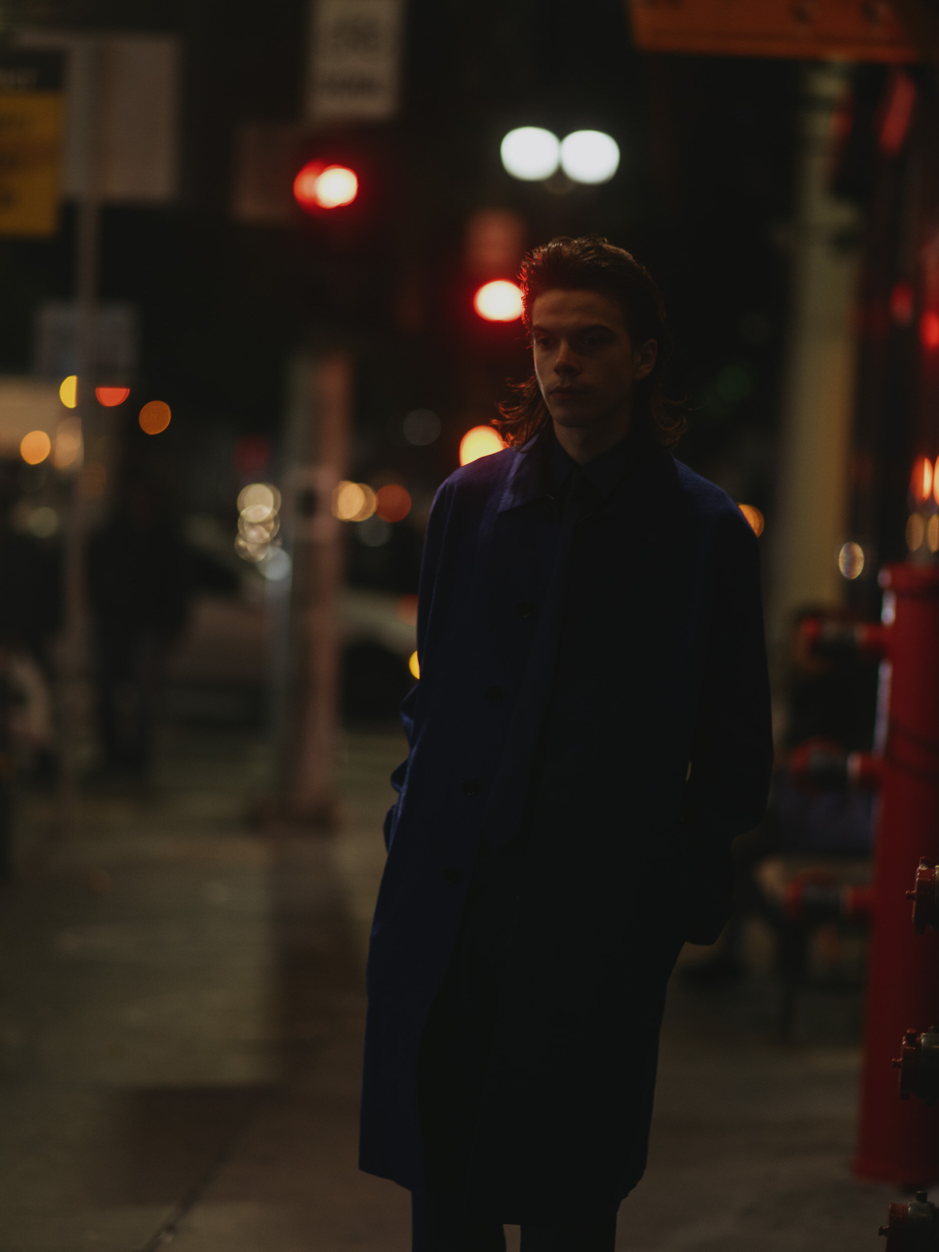 BERLUTI coat and pants.