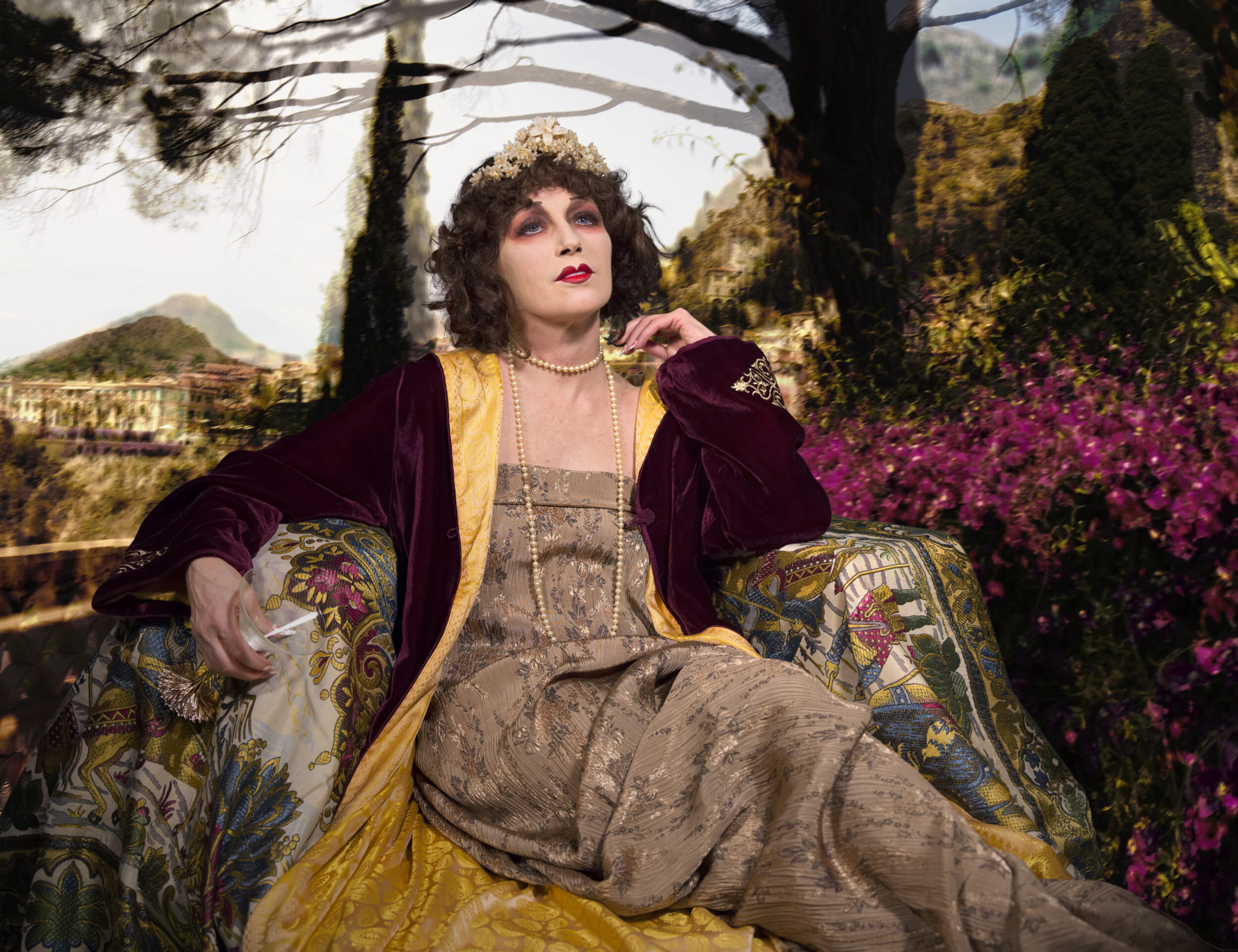 Cindy Sherman, Untitled #582 , 2016. Dye sublimation metal print, 137.2 x 178.4 cm. Courtesy of the Artist and Metro Pictures, New York © 2020 Cindy Sherman