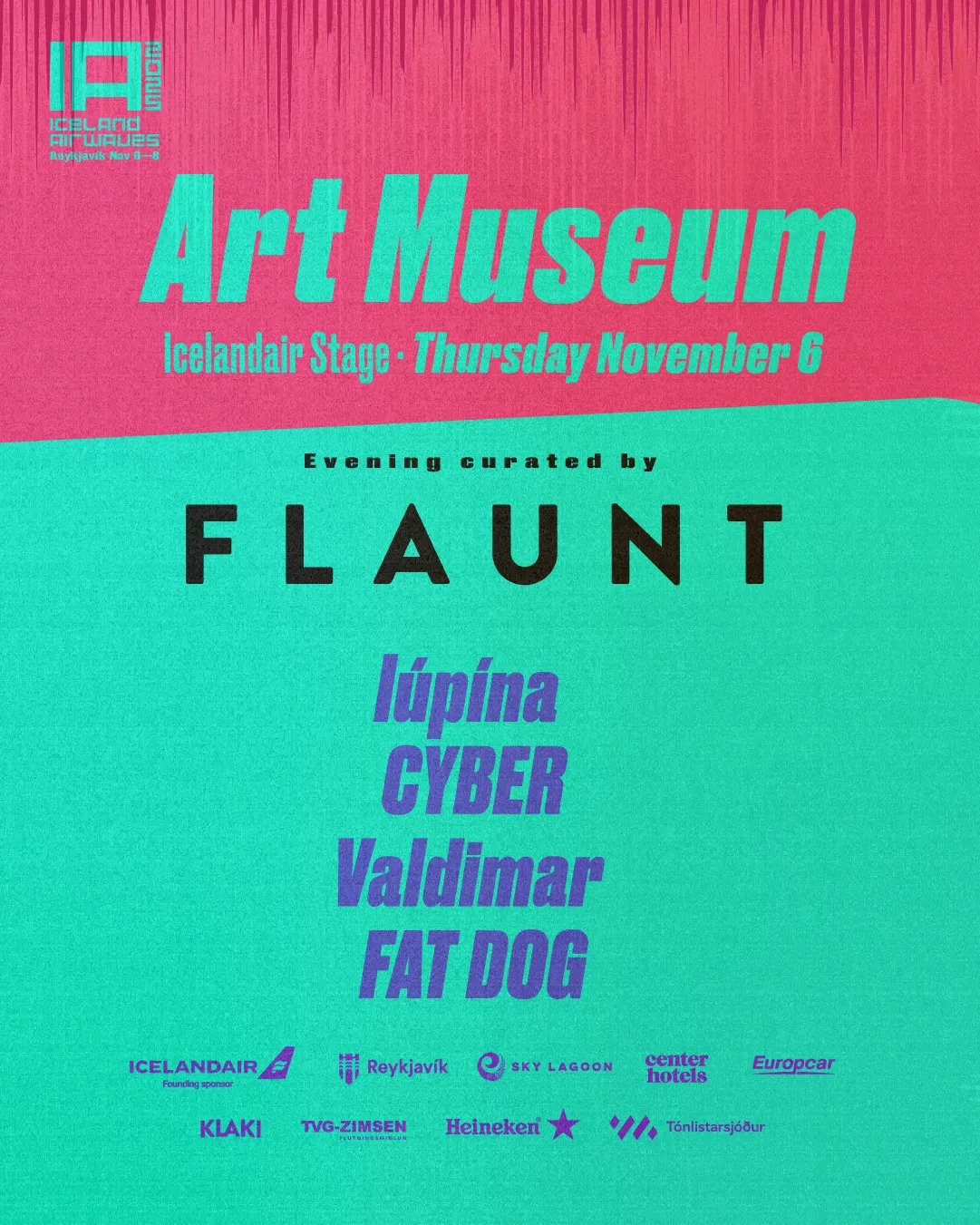 Iceland Airwaves | Reykjavík’s Annual Music Festival Returns with FLAUNT Stage at Art Museum 