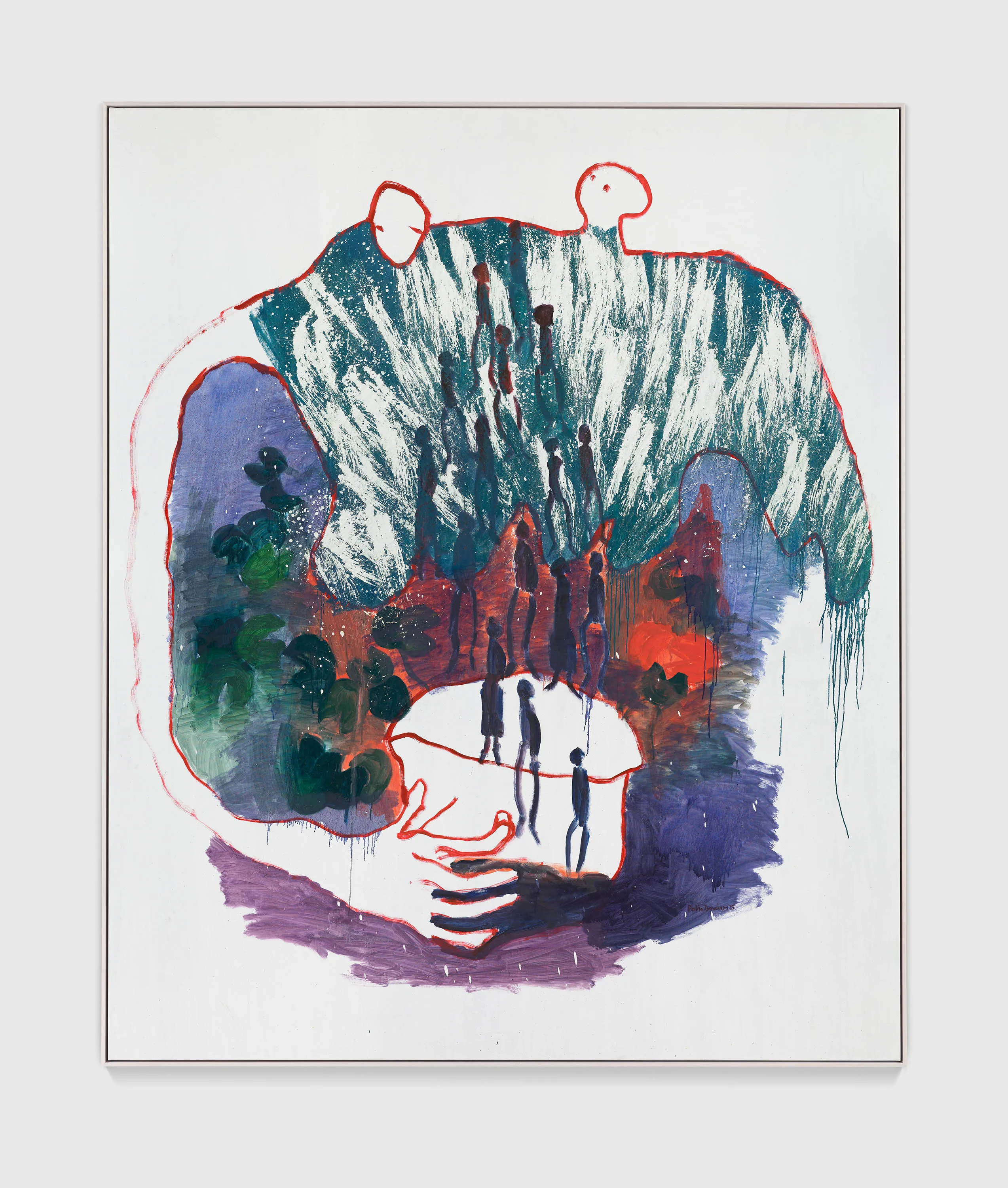 Portia Zvavahera | Exhibition 'Zvibereko zvemweya wangu' on View at David Zwirner Gallery