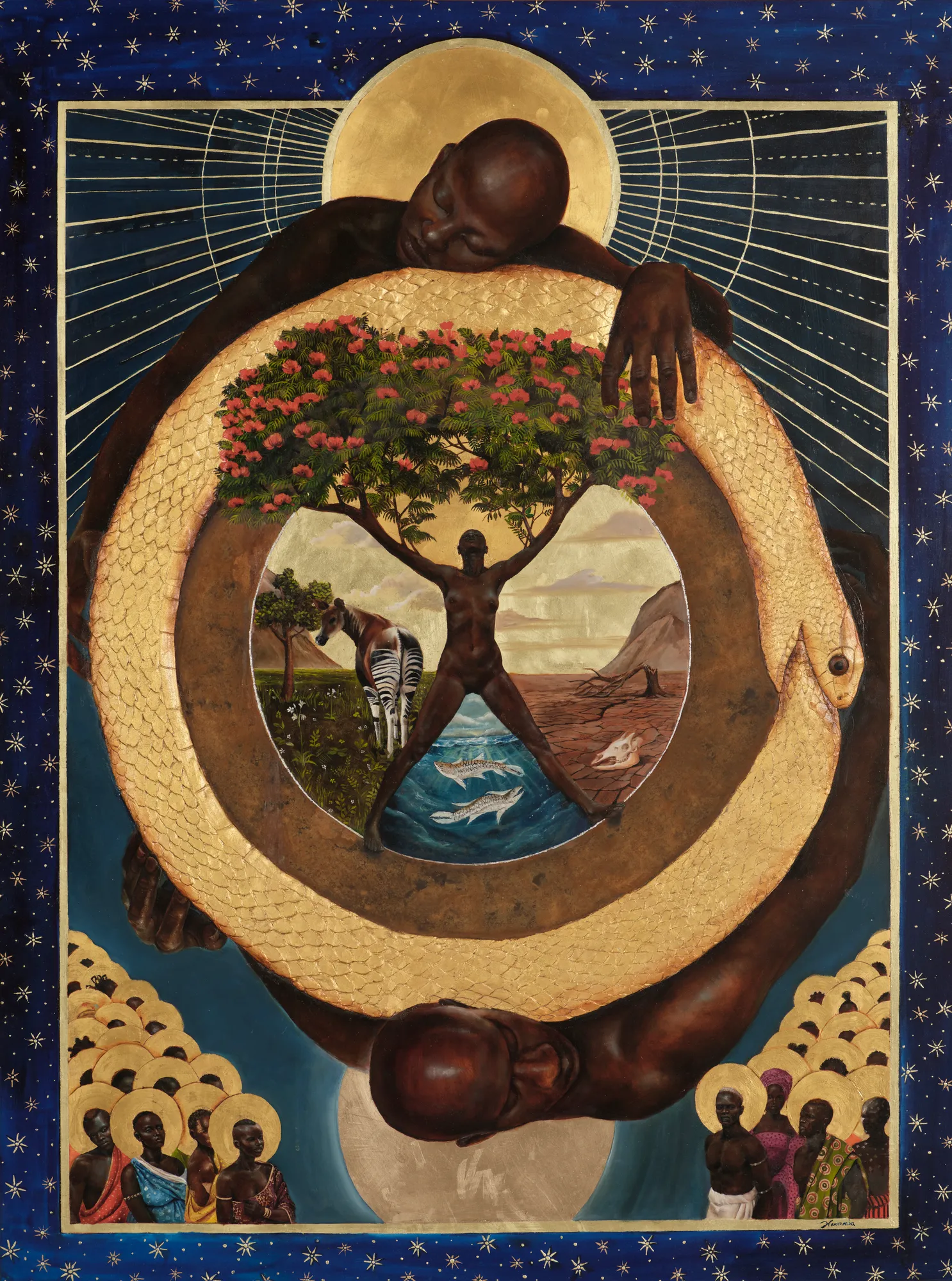 Harmonia Rosales | Beginnings: The Story of Creation in the Middle Ages at the Getty