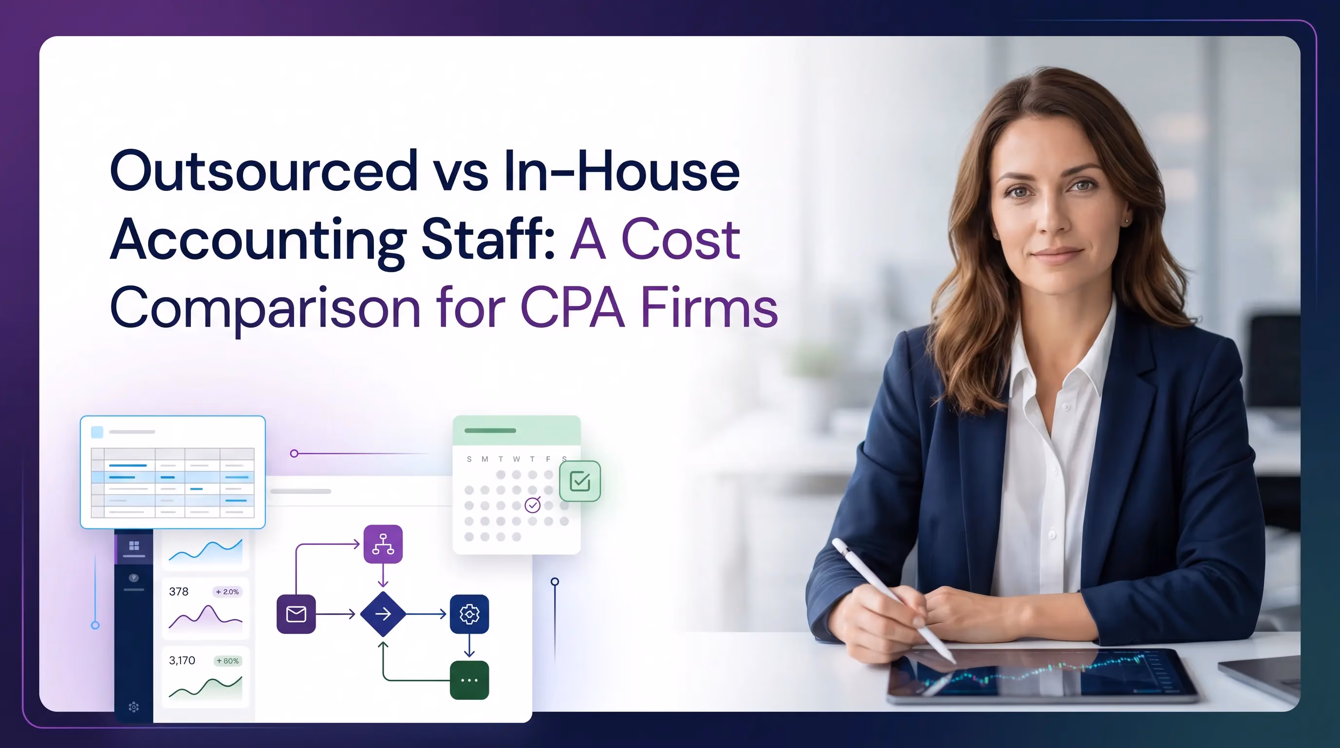 Outsourced vs In-House Accounting Staff: A Real Cost Comparison for CPA Firms