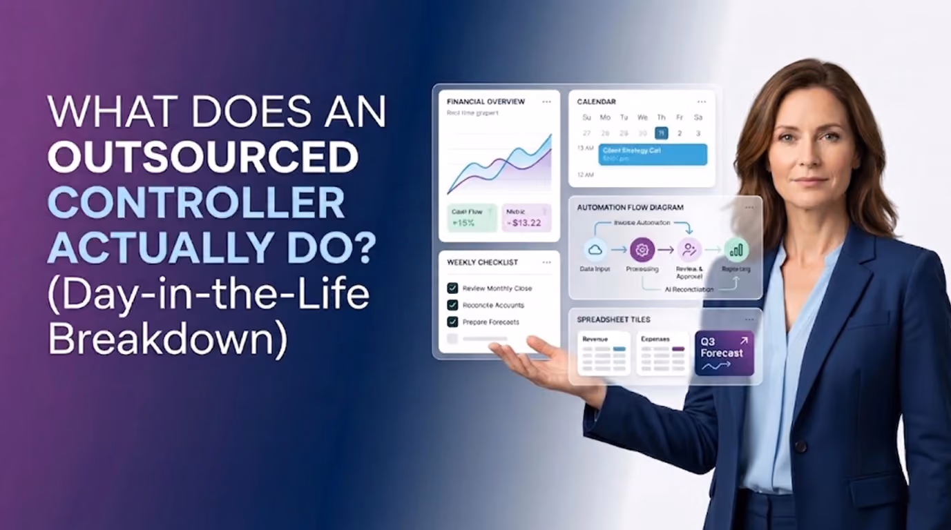 What Does an Outsourced Controller Actually Do? (Day-in-the-Life Breakdown)