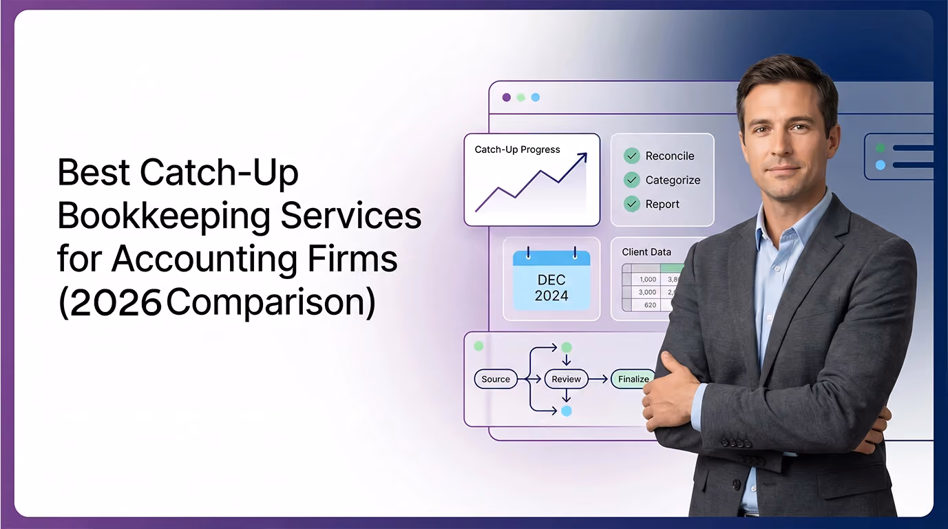 Best Catch-Up Bookkeeping Services for Accounting Firms (2025 Comparison)