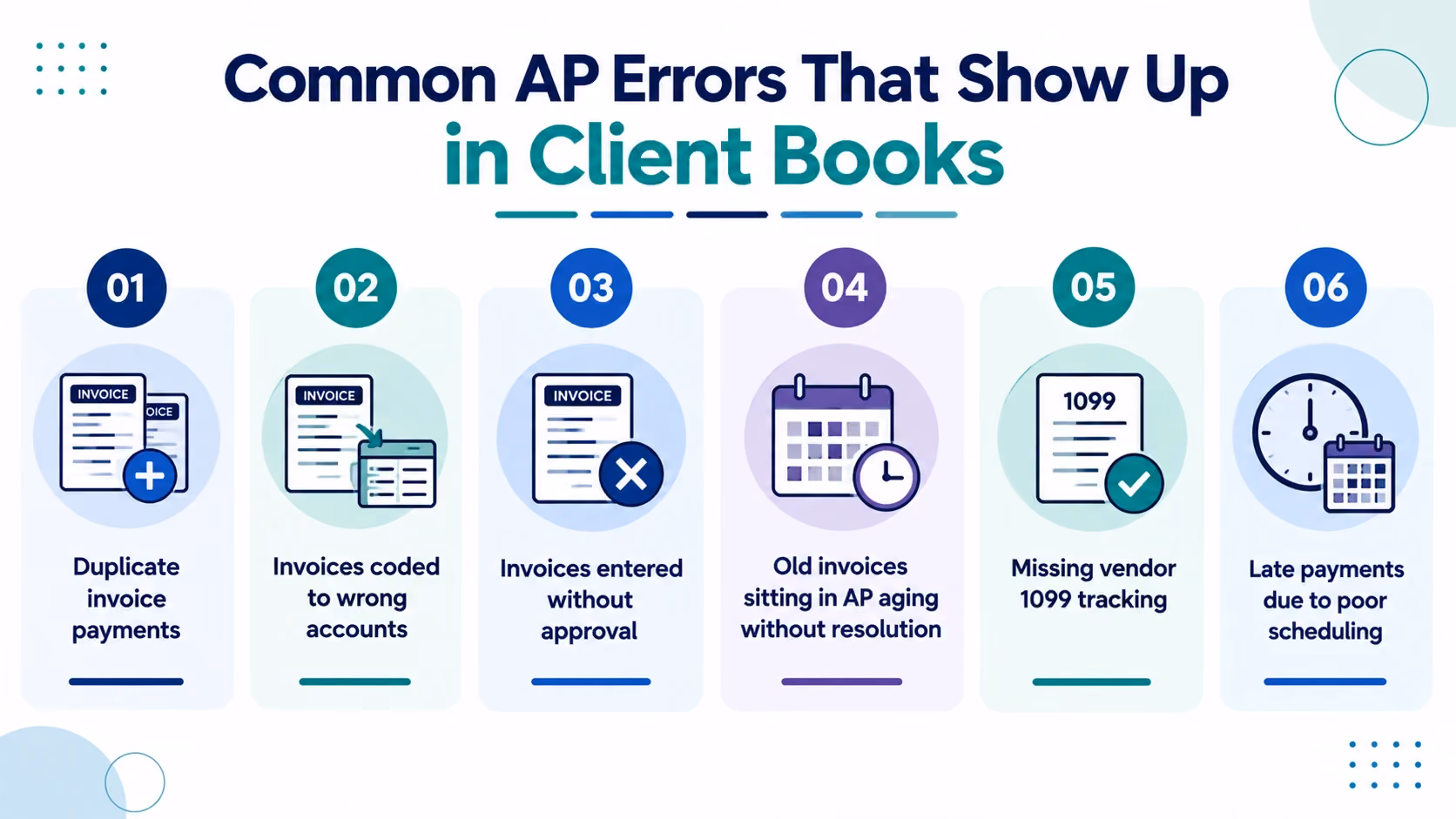 Common AP Errors That Show Up in Client Books