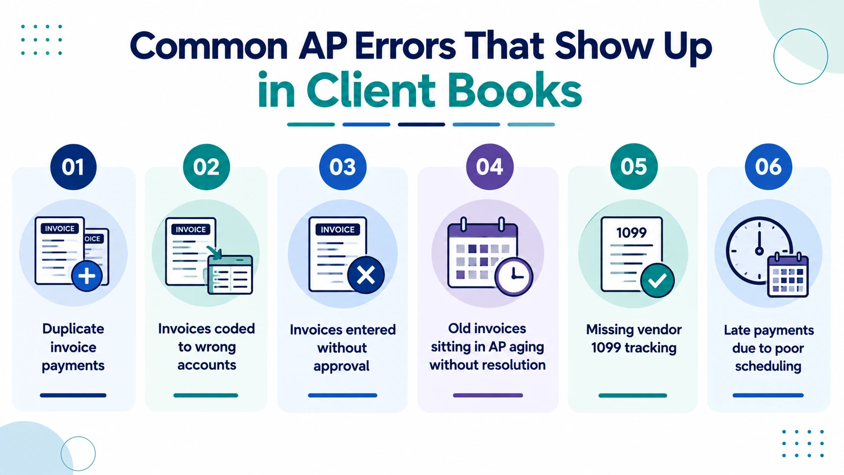 Common AP Errors That Show Up in Client Books