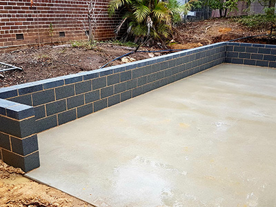 Brickwork after cleaning