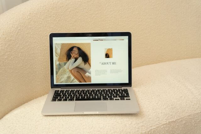 landing page