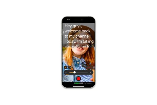 Teleprompter.com on mobile