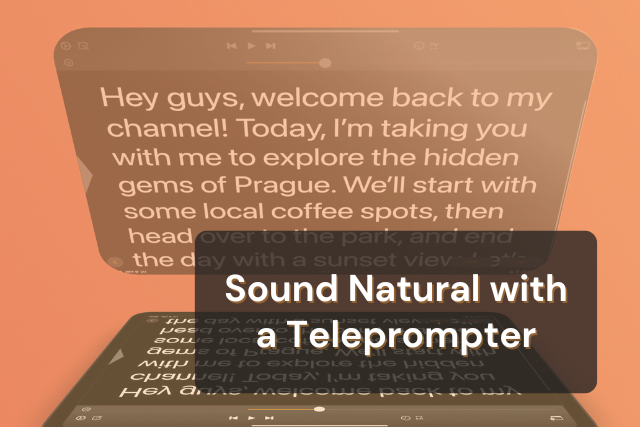 How to Read a Teleprompter Naturally and Engage Your Audience