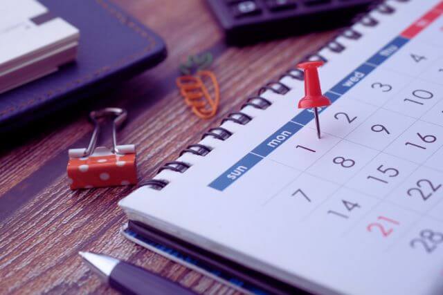 for content calendar
