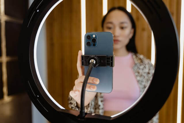 creating video content for TikTok