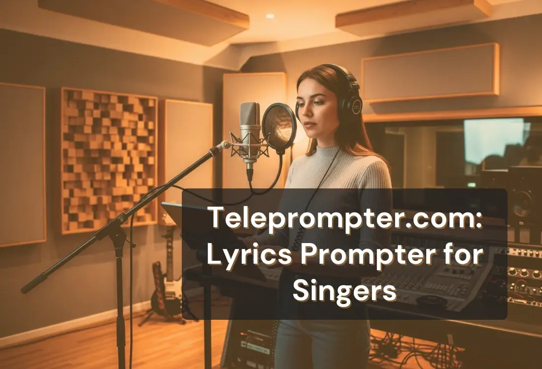 Why Teleprompter.com is the Best Lyrics Prompter