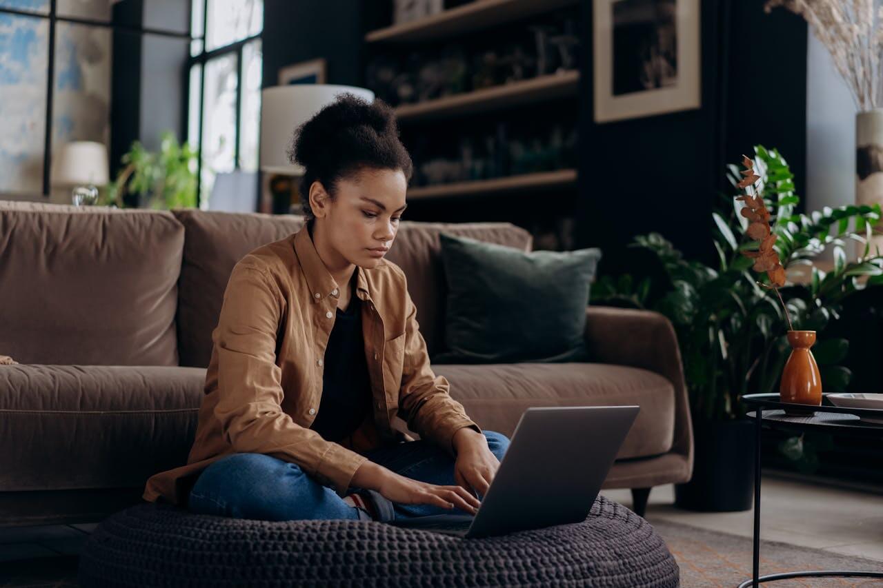 an influencer crafting a video script