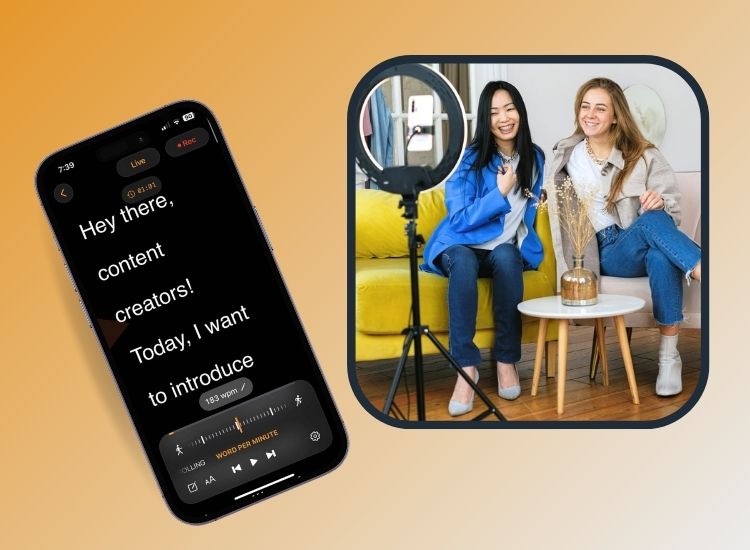 Teleprompter.com x Influencers