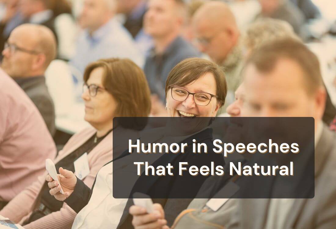 How to Add Humor to a Speech (Without Falling Flat)