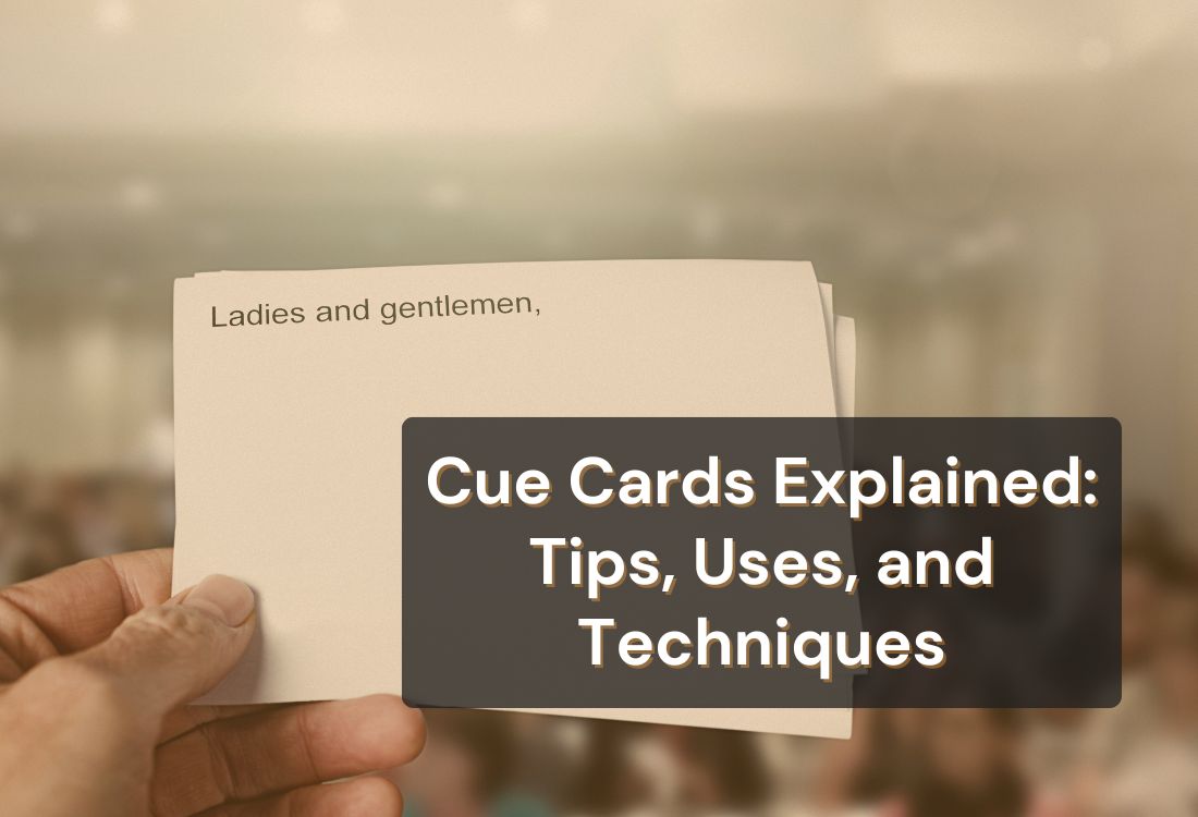 What are Cue Cards: A Comprehensive Guide