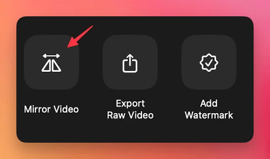 Teleprompter.com app mirror video icon