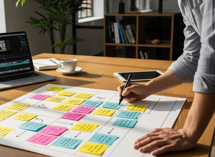 creating a clear story for a a pitch video