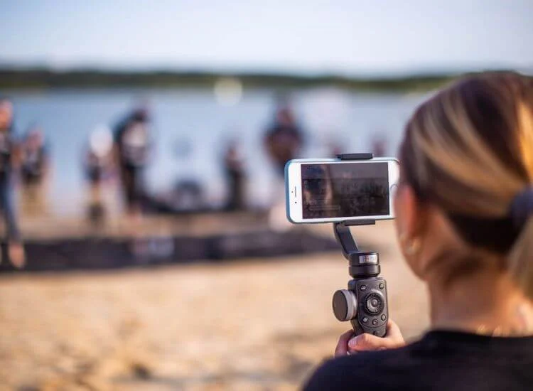 using gimbal for steady video