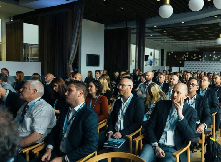 audience in a public speaking event