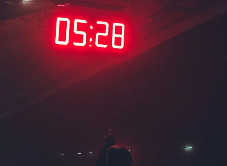 timing in presentation