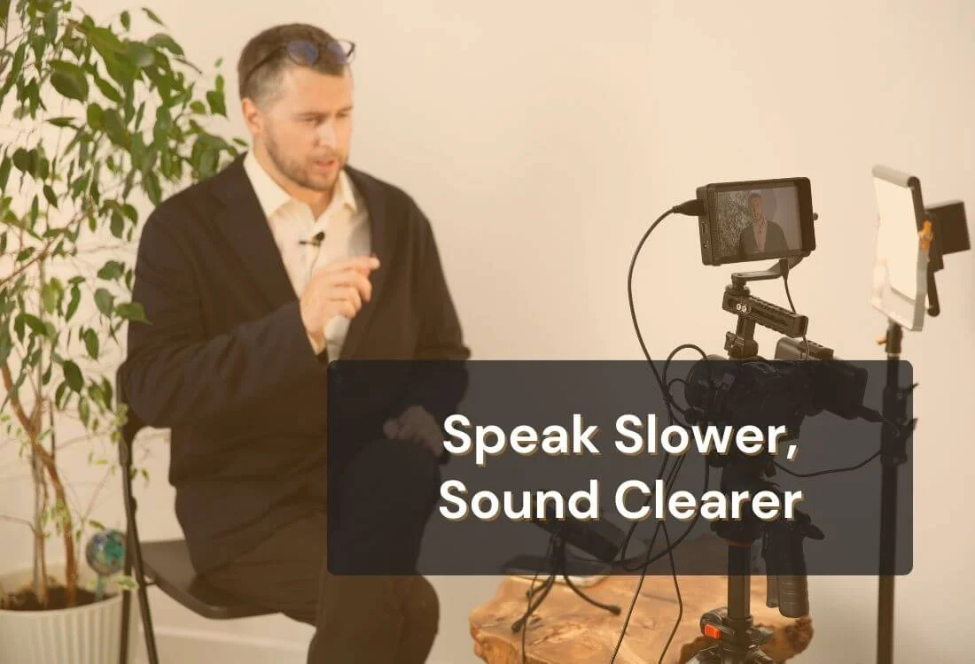 How to Stop Speaking Too Fast: Exercises and Pacing