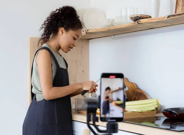 cooking niche for instagram content