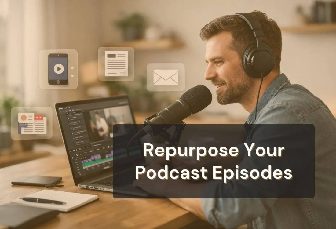 How to Repurpose Podcast Episodes for Maximum Reach