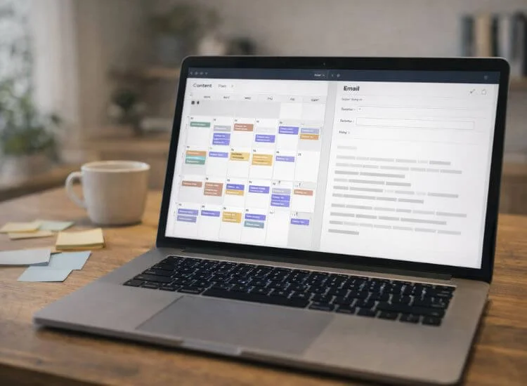 planning content for a week