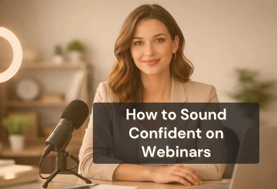 How to Sound Confident on Webinars (Even If You're Nervous)