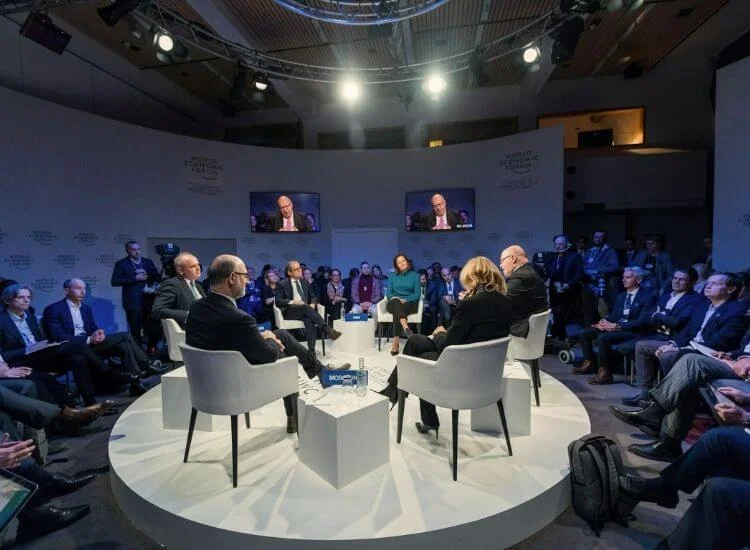 group of professionals as audience in a talk