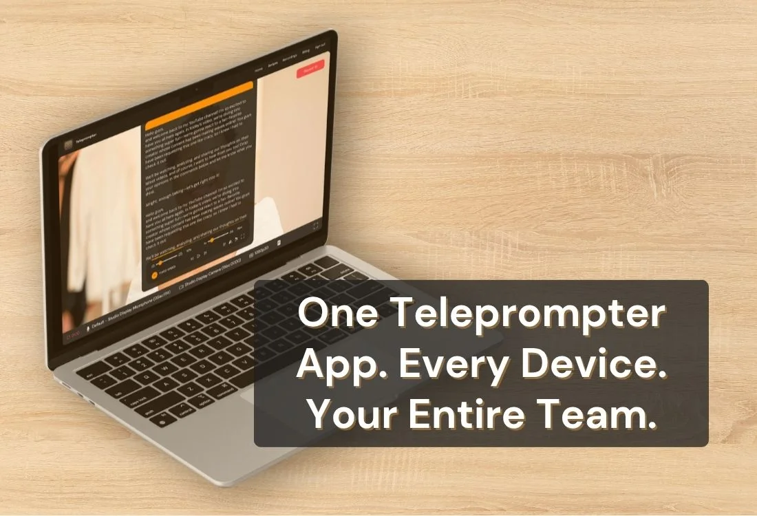 Best Teleprompter App for Teams and Agencies in 2026