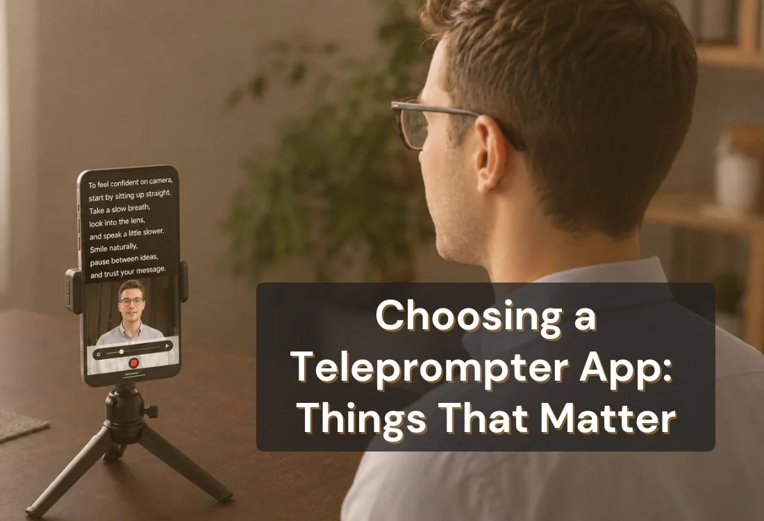 How to Choose the Right Teleprompter App in 2026