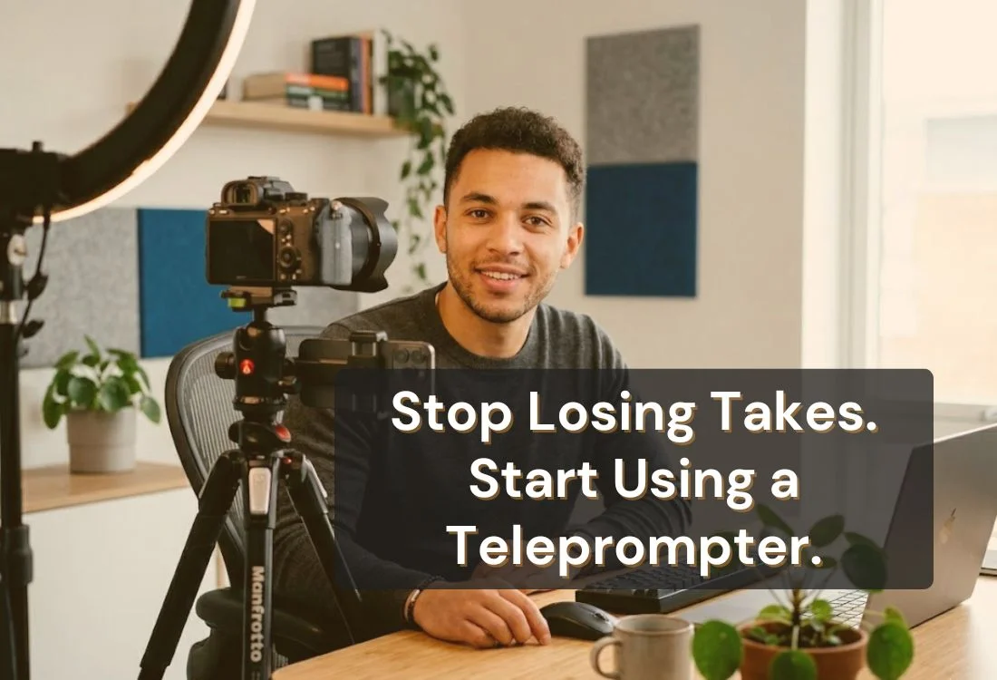 Benefits of Using a Teleprompter for Video