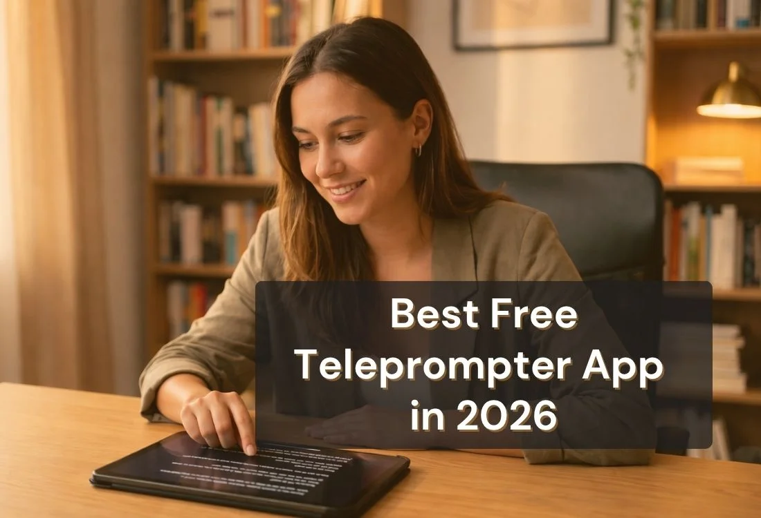 Best Free Teleprompter Apps in 2026 