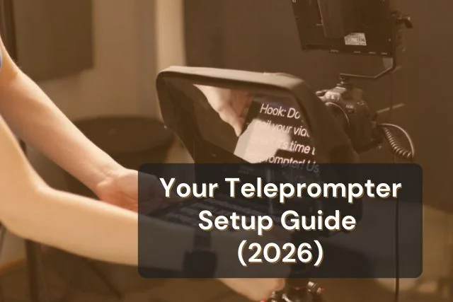 How to Set Up a Teleprompter (2026 Guide)