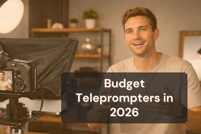 Best Budget Teleprompters 2026: Affordable Picks