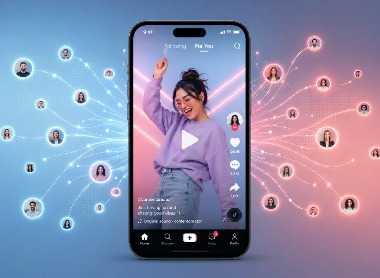 TikTok algorithm helping a small creator's video reach a large audience
