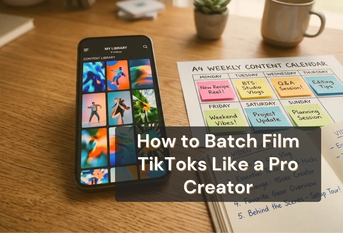 TikTok Content Strategy for Creators Who Batch-Film and Repurpose