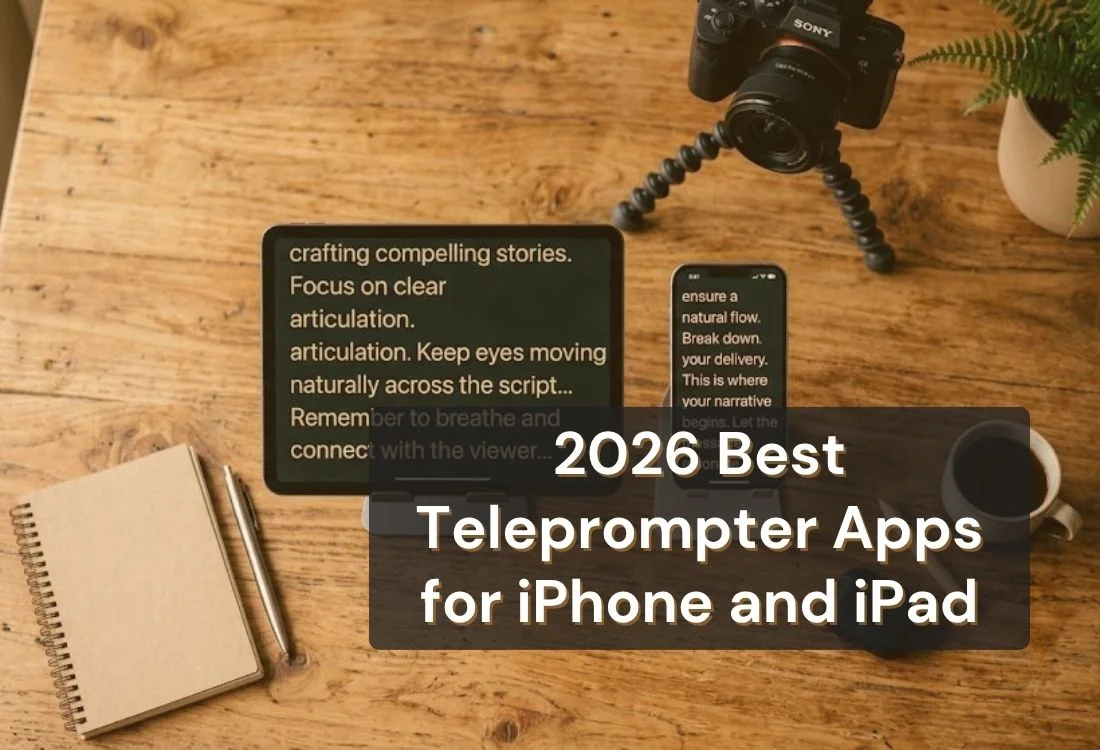 The Best Teleprompter Apps For iPhone And iPad In 2026