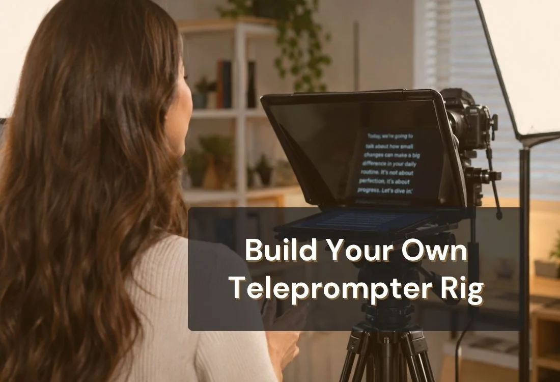 Teleprompter Rig: How to Build Yours