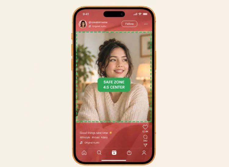 Instagram Video Safe Zones