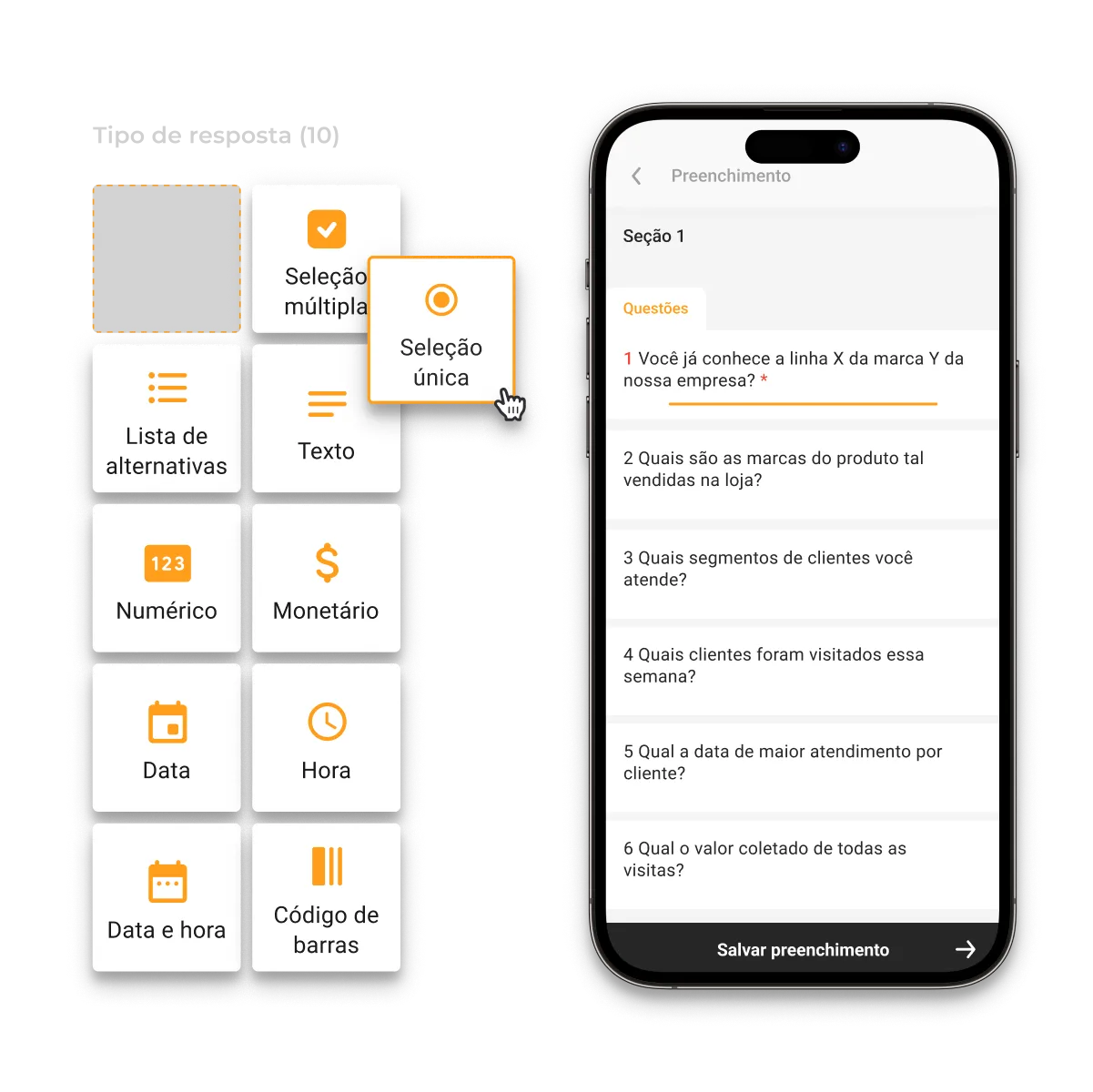 Software e aplicativo para gestão de equipes externas