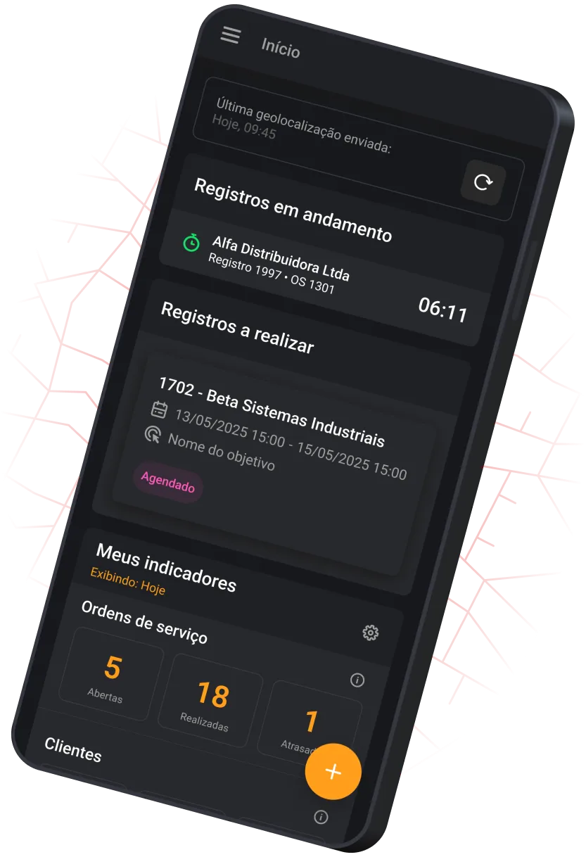 Checkmob - Sofware para gestão de equipes externas.
