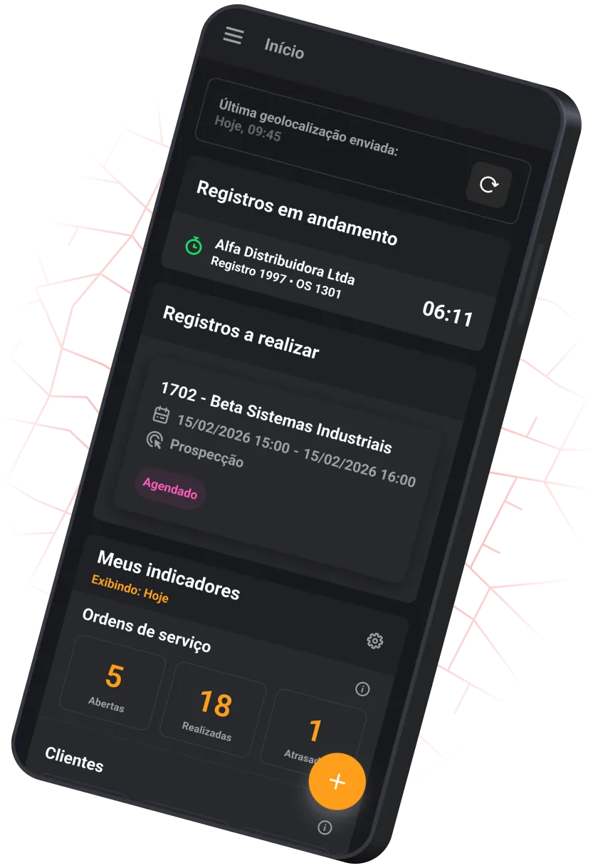 Checkmob - Sofware para gestão de equipes externas.