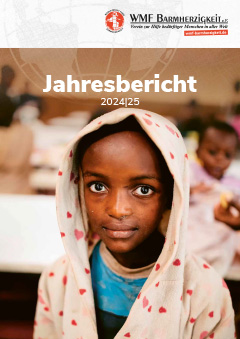 Cover des Geschäftsberichtes 2024/25.