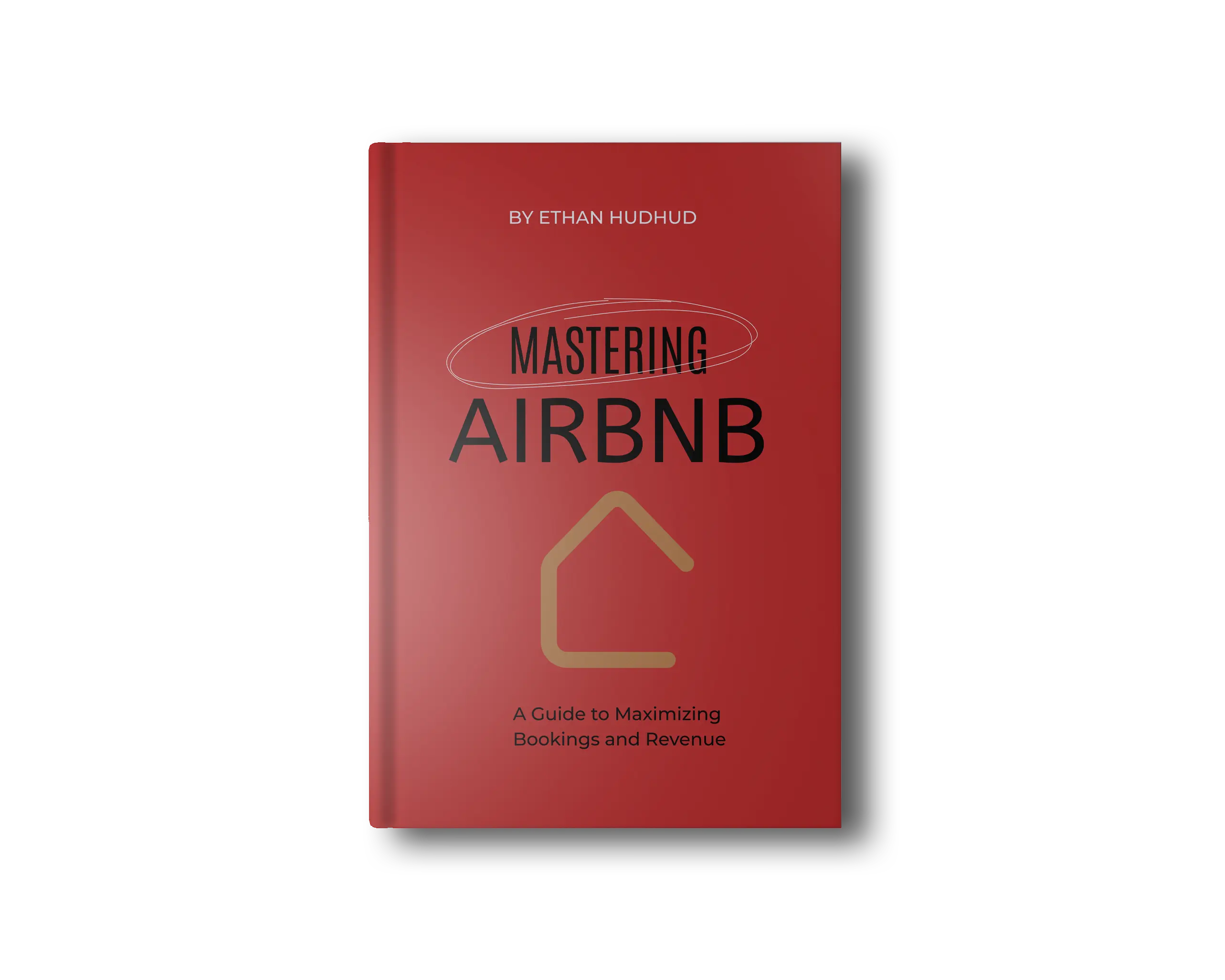 Red book cover for the book Mastering Airbnb